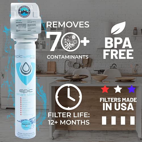 Epic Smart Shield. Under Sink Water Filter, Inline NSF 53 Water Filter. Direct Connect DIY Install For Under Sink. USA Made Tap Water Filtration System. Zero Water Wasted | The Storepaperoomates Retail Market - Fast Affordable Shopping