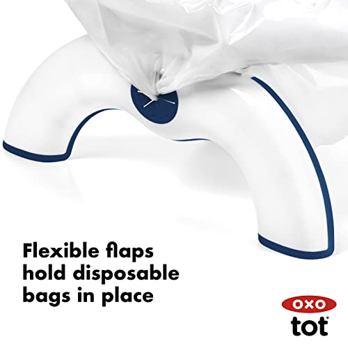 OXO Tot 2-in-1 Go Potty- Navy, 1 Count (Pack of 1) | The Storepaperoomates Retail Market - Fast Affordable Shopping