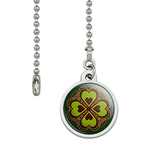 GRAPHICS & MORE Four Leaf Clover Lucky Ceiling Fan and Light Pull Chain | The Storepaperoomates Retail Market - Fast Affordable Shopping