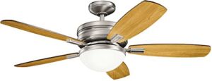 Kichler Lighting 300238AP 52″ Ceiling Fan from The Carlson Collection Antique Pewter