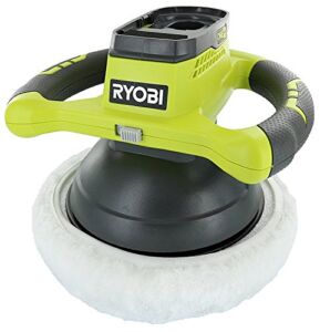 Ryobi P435 One+ 18V Lithium Ion 10″ 2500 RPM Cordless Orbital Buffer/Polisher with 2 Bonnets (Battery Not Included, Power Tool Only)