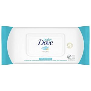 Dove Baby Wipes Rich Moisture 30 Count (3 Pack)