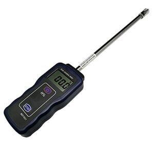 AMTAST Integrated Grain Moisture Meter, Handheld Moisture Tester for Rice Corn Wheat Millet, Humidity Analyzer with Measuring Probe LCD Display