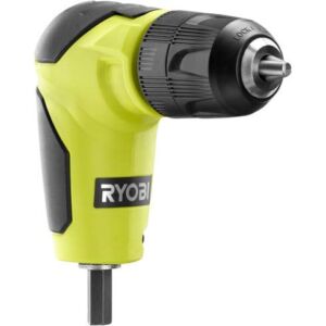 New Ryobi 18 Volt Right Angle 90 Degree Drill Attachment 3/8″ Chuck A10raa1