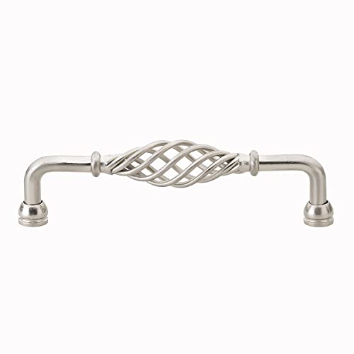 3211-96-SN-10 – GlideRite Hardware 3-3/4″ CC Fluted Birdcage Cabinet Pulls, Satin Nickel (Pack of 10) | The Storepaperoomates Retail Market - Fast Affordable Shopping