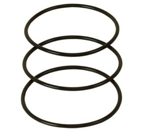 APEC Water Systems SET 3 Pcs 3.5″ O.D. Replacement O-Ring For Reverse Osmosis Water Filter Housings, 3 Count (Pack of 1), Black