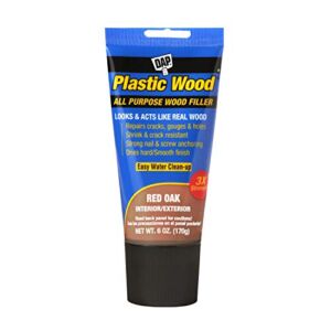 DAP 583 Series 00583 6oz Red Oak Latex Plastic Wood, 6 Oz