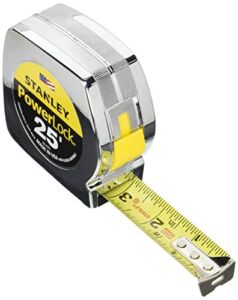 Stanley Hand Tools 33-425 1″ X 25′ PowerLockÂ II Professional Tape Measure