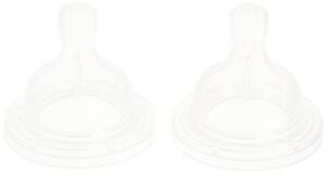 Philips AVENT Anti-Colic Nipple, Clear, 2 Slow Flow, 2 Count