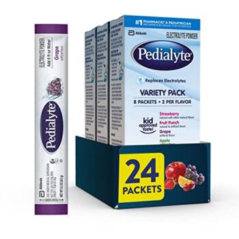Pedialyte Electrolyte Powder Packets, Variety Pack, Hydration Drink, 24 Single-Serving Powder Packets | The Storepaperoomates Retail Market - Fast Affordable Shopping