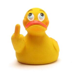 Rubber Duck The Finger | Bath Duck | L: 8 cm