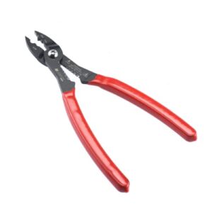 NEIKO 02037A Compact Wire Stripper | 4-in-1 Multi Purpose Electricians Plier | Wire Crimper, Cutter and Gripper | 12-20 AWG Wire Service Tool | Crimps Insulated & Non-Insulated | Electrical Stripping