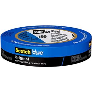3M Scotch 2090 Blue Painters Tape: 1 in. x 60 yds. (Blue)