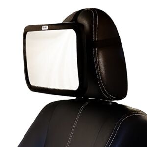Bixon Baby Car Mirror, Rear Facing, Convex Shatterproof Back-Seat Mirror, Easy Fitting to Keep Baby In Sight, Clearer View With Allowed Rotation