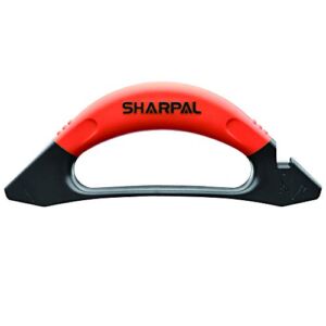 SHARPAL 112N 3-In-1 Knife Garden Tool Sharpener for Axe Hatchet Machete Scissor Repair and Restore Blades
