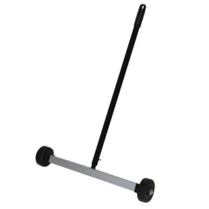 Grip 17″ Magnetic Pickup Floor Sweeper – 4.5 Pound Capacity – Extends from 23″ to 40″ – Easy Cleanup of Workshop, Garage, Construction