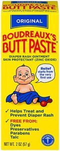Boudreaux’s Butt Paste Diaper Rash Ointment Original 2 OZ – Buy Packs and SAVE (Pack of 2)
