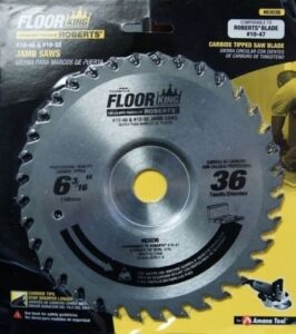 Floor King 63036 comparable to Roberts 10-47, 6-3/16 Dia x 36T x 20mm Bore for 10-46 & 10-55 Saws. A