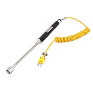URBEST NR-81532B -50 to 500deg/C K Type Handheld Surface Thermocouple Probe for Measuring The Surface Temperature