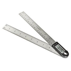 iGaging 35-408 Digital Protractor with 10″ Rule, 11″