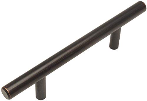 10 Pack – Cosmas 404-2.5ORB Oil Rubbed Bronze Solid Steel Construction 3/8 Inch Slim Line Euro Style Cabinet Hardware Bar Pull – 2-1/2″ Inch (64mm) Hole Centers | The Storepaperoomates Retail Market - Fast Affordable Shopping