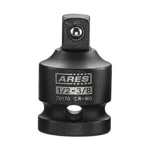ARES 70170 – 1/2-Inch F to 3/8-Inch M Impact Socket Adapter – Chrome Molybdenum Steel Construction Exceeds ANSI Standards and Ensures Life Time Use