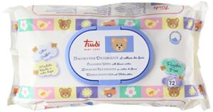 Trudi Baby Care 72 Cleansing Wipes with Flower Net