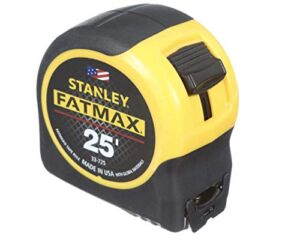 Stanley Hand Tools 33-725 1-1/4″ X 25′ FatMax Tape Measure