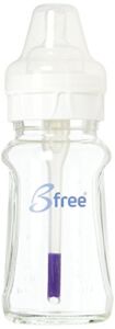 Bfree Borosilicate Super Glass BPA-Free Anti-Colic Baby Bottle (Borosilicate 8.8 fl.oz)