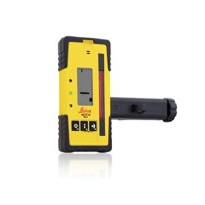 Leica Geosystems 789922 Rugby Rod Eye 120 Rotary Laser Receiver, Yellow