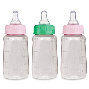 First Essentials by NUK Clear View Baby Bottle, 5 oz, 3 Pack