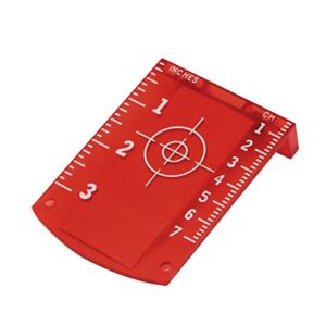 Firecore Laser Target Card Plate for Red Laser Level-FLT20R