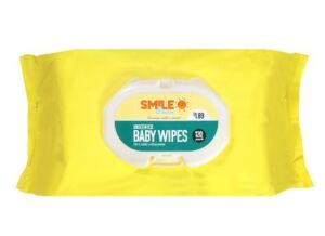 Smile & Save Baby Wipes Unscented 120.0 ea (Pack of 1)