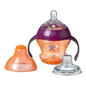 Tommee Tippee First Sips Soft Transition Cup, 4+ months â€“ (Pack of 1) (Colors May Vary)