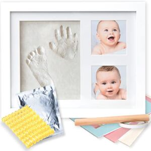 Baby Hand and Footprint Kit, New Born Baby Girls Gift, Registry for Baby, Baby Shower Gifts, New Born Baby Girls Gift, Gender Reveal Gifts, Baby Footprint Kit, Gifts for New Mom, Newborn Gifts, Baby Keepsake