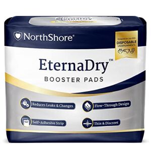 NorthShore Booster Pads for Men and Women with Adhesive, 2X-Large, Case/40 (4/10s)