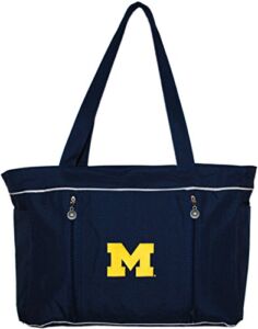 University of Michigan Wolverines Block M Diaper Bag with Changing Pad
