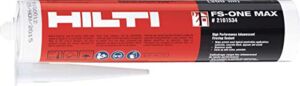 HIlti 3530249 FS-ONE MAX 10oz tube (1 case) firestop fire protection systems