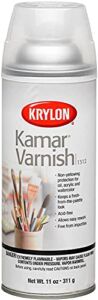 Krylon 1312 11 Oz Kamar? Varnish Spray by Krylon