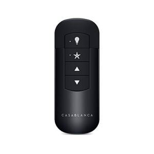 Casablanca 99198 Casablanca Handheld Remote, Black
