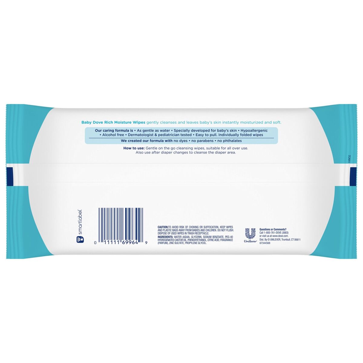 Baby Dove Wipes, Rich Moisture, 30 ct | The Storepaperoomates Retail Market - Fast Affordable Shopping
