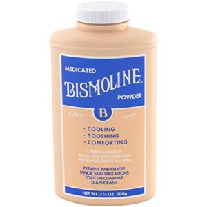 Bismoline Medicated Powder, 7 1/4 oz – Buy Packs and Save (Pack of 3)