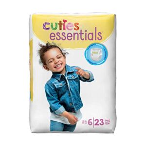 Cuties – CR6001 – Prevail Cuties Baby Diapers Size 6, Over 35 lbs.