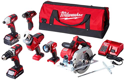 Milwaukee M18 18-Volt Lithium-Ion Cordless Combo Kit (5-Tool) | The Storepaperoomates Retail Market - Fast Affordable Shopping