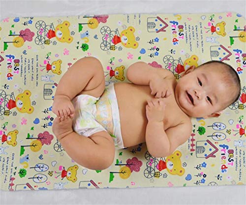 4pcs Pack Monvecle Baby Infant Cotton Waterproof Changing Pads Washable Resuable Diapers Liners Mats Small 18″x12″ | The Storepaperoomates Retail Market - Fast Affordable Shopping