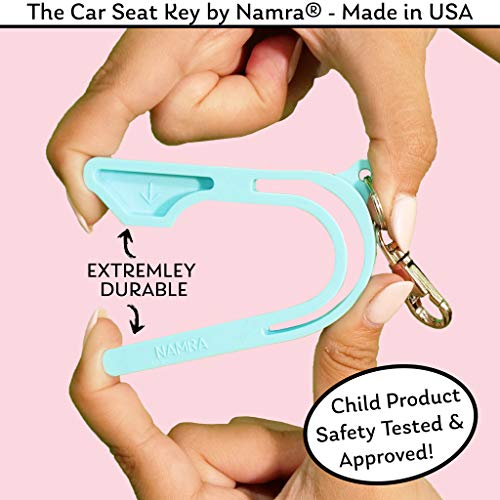 The Car Seat Key – Easy CAR SEAT UNBUCKLE by NAMRA Made in USA (Grey) | The Storepaperoomates Retail Market - Fast Affordable Shopping