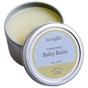 La Foglia Chamomile Baby Balm Made with 100% Organic All Natural Ingredients Chamomile Baby Balm and Salve for the Whole Family! – {Made In USA}
