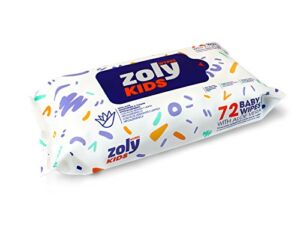 Zoly™ Baby Wipes – Family Pack – 72 Count