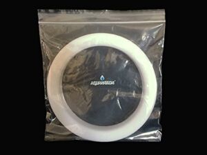 AquaNation Ceramic Porcelain Water Dispenser Plastic Crock Protection Ring – White