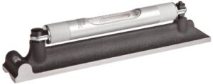 Starrett 98-8TCAL Precision Machinists’ Level with Main and Cross-Test Vials with a NIST-Traceable Calibration Certificate with Data, 8″